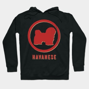 Havanese Dog Retro Vintage Hoodie